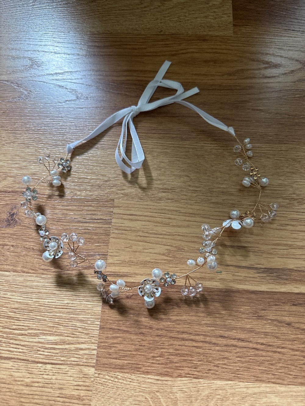 Headpiece for girls first communion.